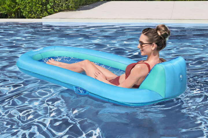 Bestway Poolmatte Flex 'n Fold mit Rückenlehne
